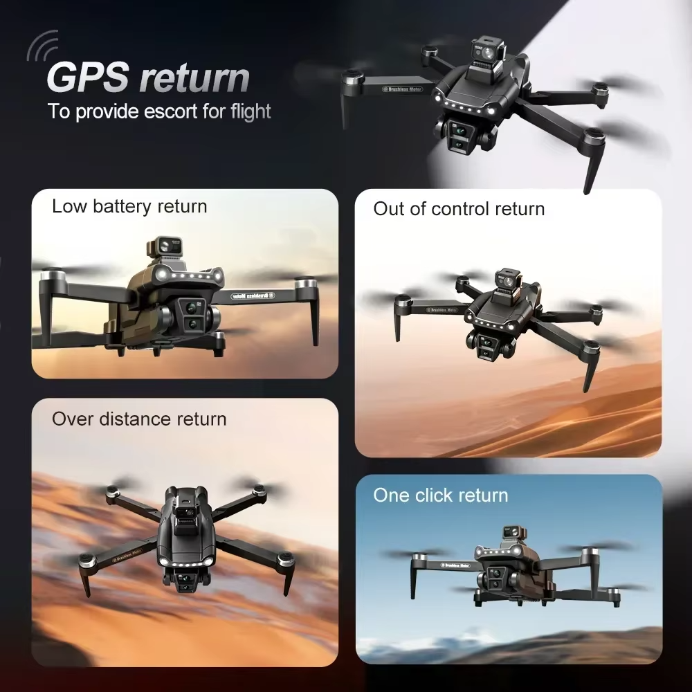 Sky Drone - V198 Max GPS Drone - Laser Obstacle Avoidance