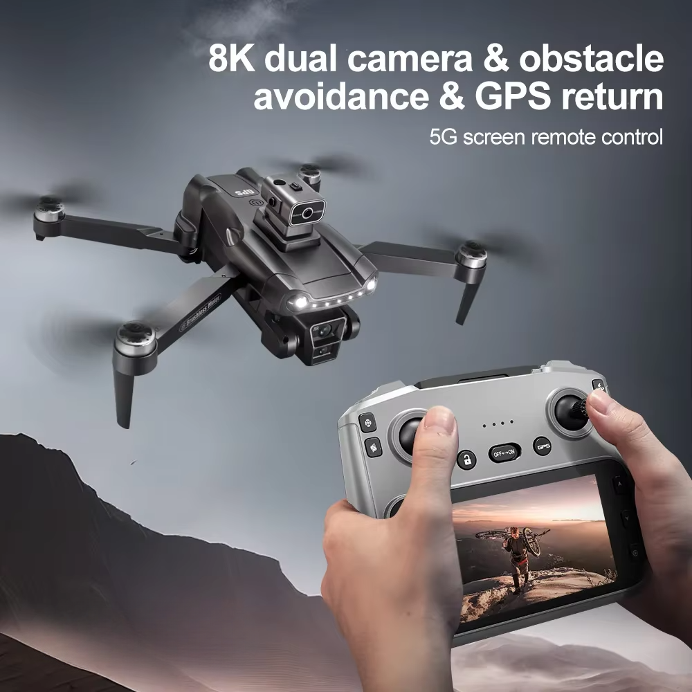 Sky Drone - V198 Max GPS Drone - Laser Obstacle Avoidance